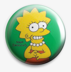 Simpsons Lisa Simpson - Simpsons - Lisa Badge #3695064
