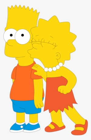Bart Simpson, Lisa Simpson, And Siblings Image - Simpson Lisa Y Bart Png #3695155