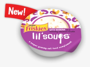 New Lil' Soups™ With Shrimp In A Velvety Chicken Broth - Friskies Lil Soups #3695174