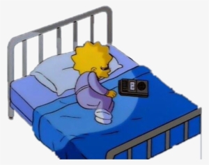 Sad Lisa Simpson Png #3695440