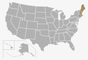 Lec Usa States - Us Map Transparent Background #3695627