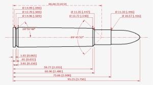 File - 416rigby - 416 Rigby Cartridge Dimensions #3696522