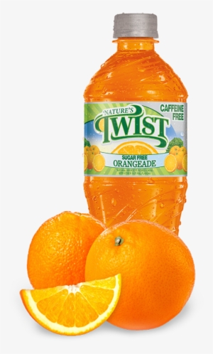 Nature's Twist Orangeade Sugar Free View Nutrition - Orange Twist Soda #3697597