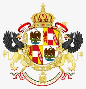 Escudo Heredero Imperial De Mexico - Mexican Empire Coat Of Arms #3698076