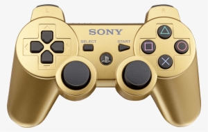 Sixaxis Dualshock 3 Wireless Controller - Ps3 Gold Controller #3698819
