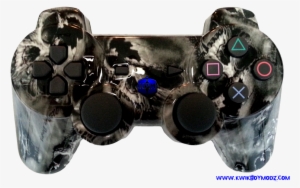 Battered Skulls Dualshock 3 Ps3 Controller, $79 - Game Controller #3698974