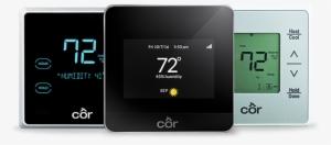 Cor Thermostats - Carrier Cor 7-day Programmable Wi-fi Thermostat Tp-wem01-a #3699288
