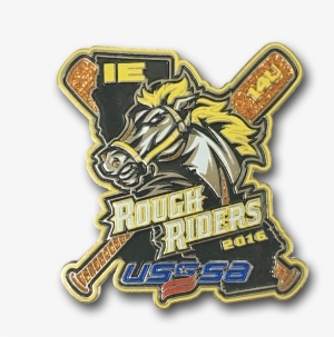 Usssa Baseball Pin, Using Die Struck Gold Metal, With - United States Specialty Sports Association #3699681