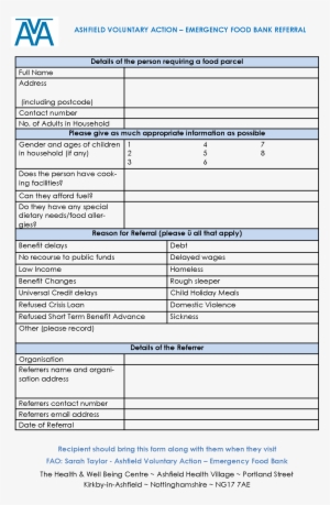 If You Like Would To Know More About The Food Bank, - Lungevity Foundation #3699703
