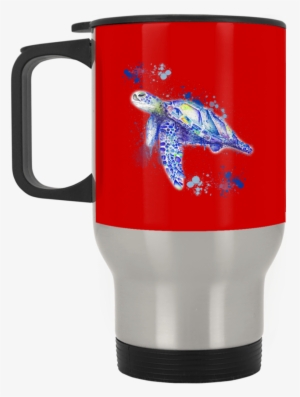 Watercolor Sea Turtle Mugs - Sewing Fills My Days And Living Room Mug Dining Cup #370017