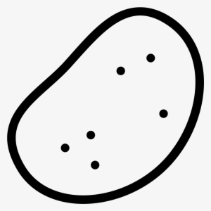 Image Black And White Stock Potato Icon Free Download - Instagram #370102
