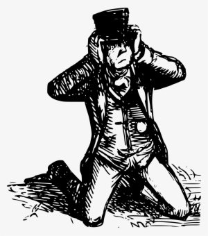 Big Image - Man In Top Hat Clipart #370517