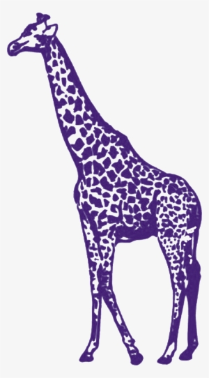 Purple Giraffe - Purple Giraffe Png #370651