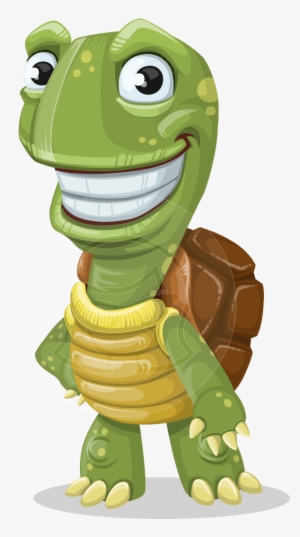 Juan The Joyful Turtle - Turtle Cartoon Png #370720