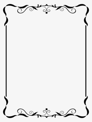 Fancy Page Borders Png - Elegant Frames Png - Free Transparent PNG ...