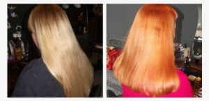 Blonde To Copper Hair - Blond #370915