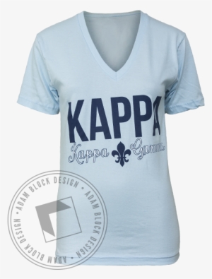 8459 Kappa Kappa Gamma V Neck - Active Shirt #371173