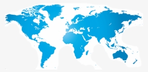 Emerging Market Travels - World Map Image Png #371892