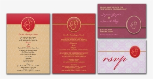 Indian Style Wedding Invitation - Letter #372012