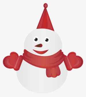 This Free Icons Png Design Of Warmly Dressed Snowman #372291