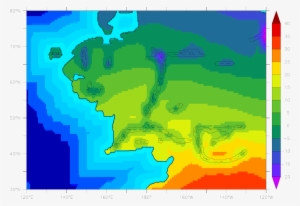 Annual Avg Temperature Contour Model Middle Earth - Middle-earth #372313