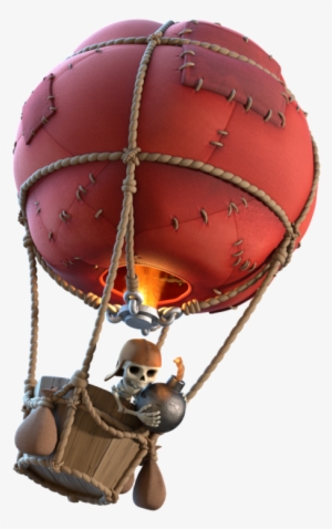 New Troop Art - Balloon From Clash Of Clans #372381