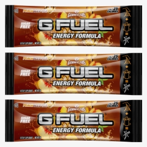 Peach Iced Tea 3 Pack - Gamma Labs G Fuel Blue Ice Stick Pack Box (20 Servings) #372549