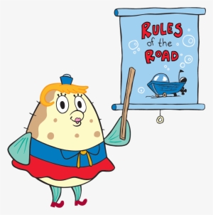 Character Clipart Spongebob - Mrs Puff Teaching #372939