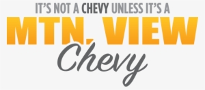Mountain View Chevrolet - Mountain View Chevy Logo #372977