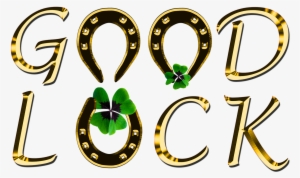 Good Luck Golden Symbol - Good Luck Happy Saint Patrick's Day #373035