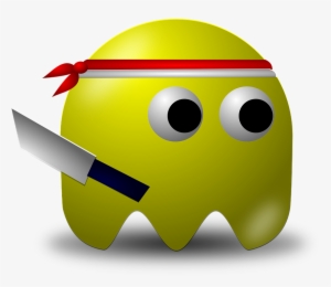 Indonesian, Warrior, Pacman, Pac-man, Cartoon - Pac Man Warrior #373123