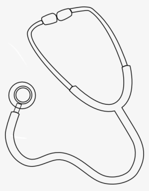 Original Png Clip Art File Stethoscope Outline Svg #373279