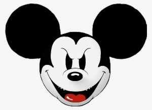Mickey Mouse Png Head Clipart Royalty Free Stock - Evil Mickey Mouse Png #373520