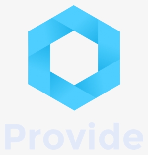 Provide Logo Square White Letters Transparent Bg - Graphic Design #373873