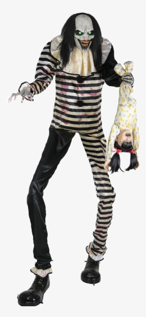 Sweet Dreams Evil Clown Animated Halloween Prop - Spirit Halloween 2018 Props #374054