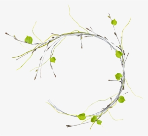 Banner Free Stock Branch Circle Png Transparent Free - Portable Network Graphics #374407