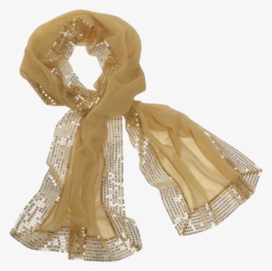 Gold Net Shawl #374463