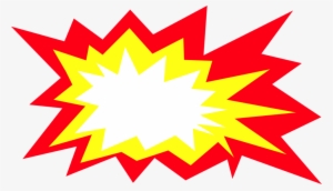 Red Pow Png - Explosion Clipart #374483