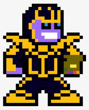 Thanos - Hama Beads Infinity War #374670