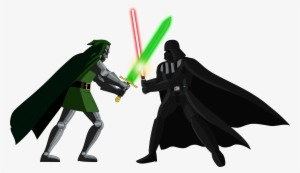 Darth Vader Vs Doctor Doom Vector By Kronoxus - Darth Vader And Doctor Doom #374854
