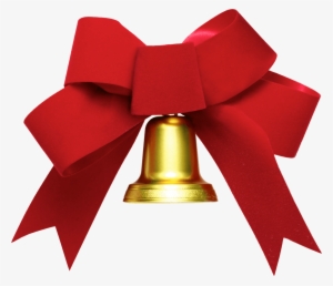 Ribbon Bow Bell - Bell With Ribbon Transparent #375009