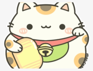 Maneki Neko Clipart Pusheen - Maneki Neko Cartoon #375134