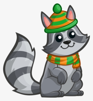 Raccoon Free To Use Clipart - Raccoon Tail Clipart #375404