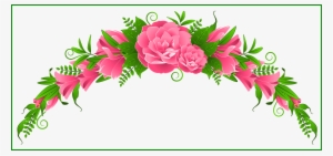 Shocking Pink And Element Png Clipart Gallery Yopriceville - Clipart Flowers #375408