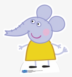 Emily Elephant Cardboard Cutout - Elefante Peppa Pig #375546
