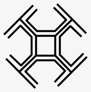 Cropped Logo Drone - Celtic Knot #375648