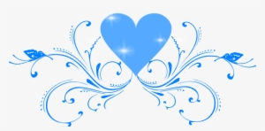 Blue Butterfly Scroll Svg Clip Arts 600 X 297 Px #375768