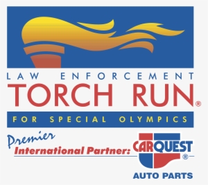 Torch Run For Special Olympics Logo Png Transparent - Printed Round Spinner Metal Key Holder #375828