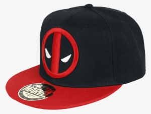 Deadpool Cap - Logo - Black-red #376299