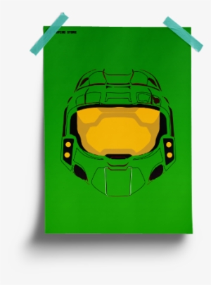 Grab This Master Chief Inspired Halo Poster For Times - Illustration #376460